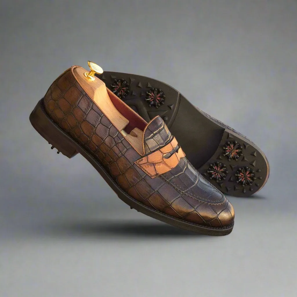 1918 loafer golf shoes