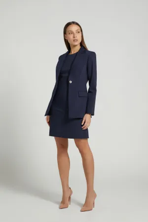 A-LINE DRESS SET NAVY