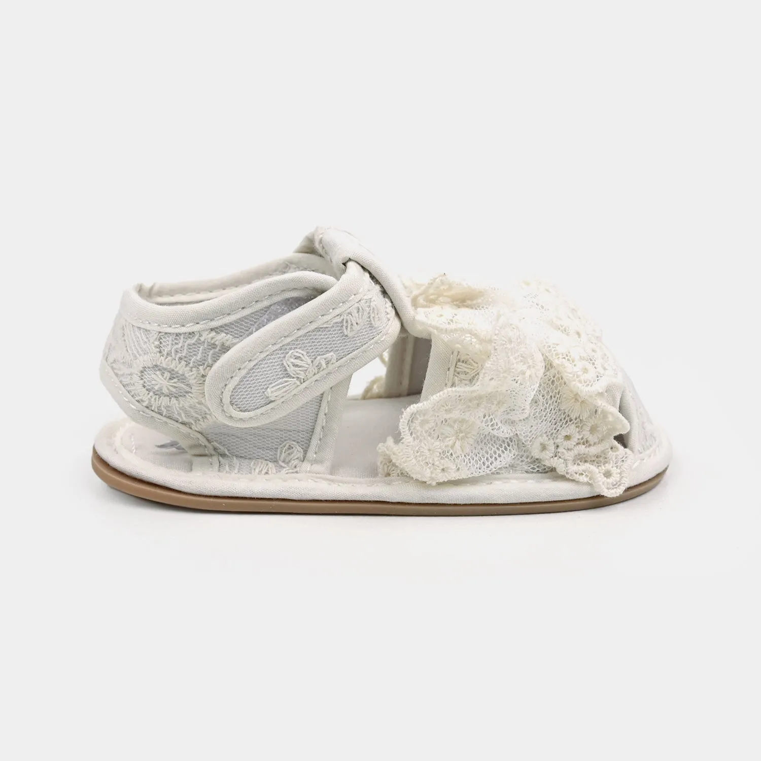 Baby Girl Shoes D132-White