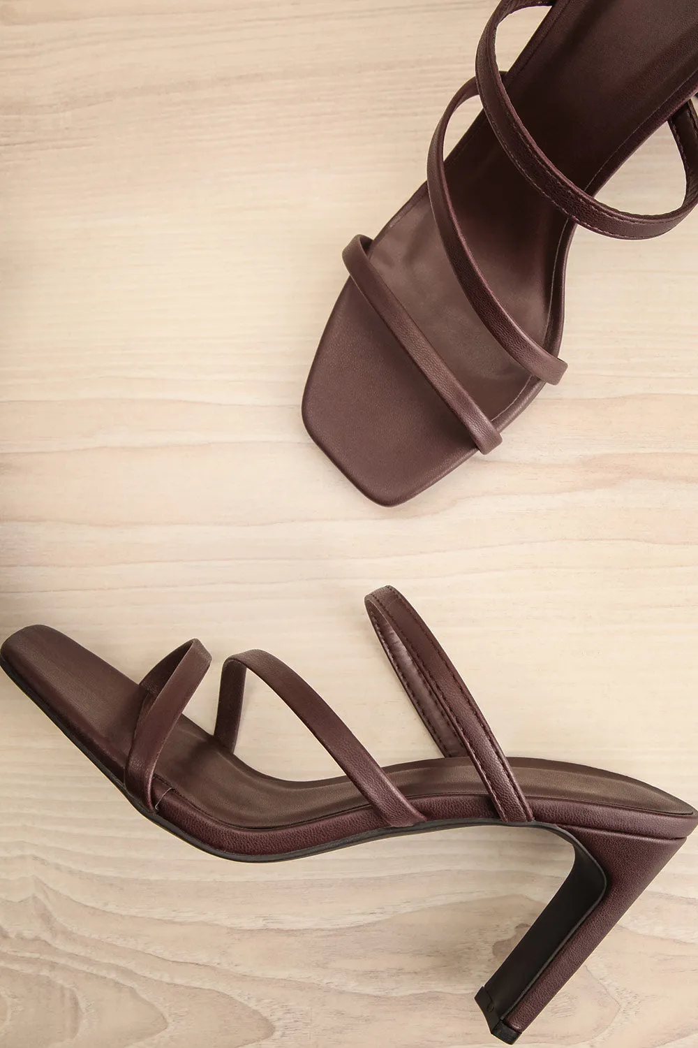 Baudoyer Brown | Heeled Sandals