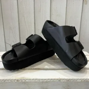 Birkenstock Arizona Platform Sandals - Size 38