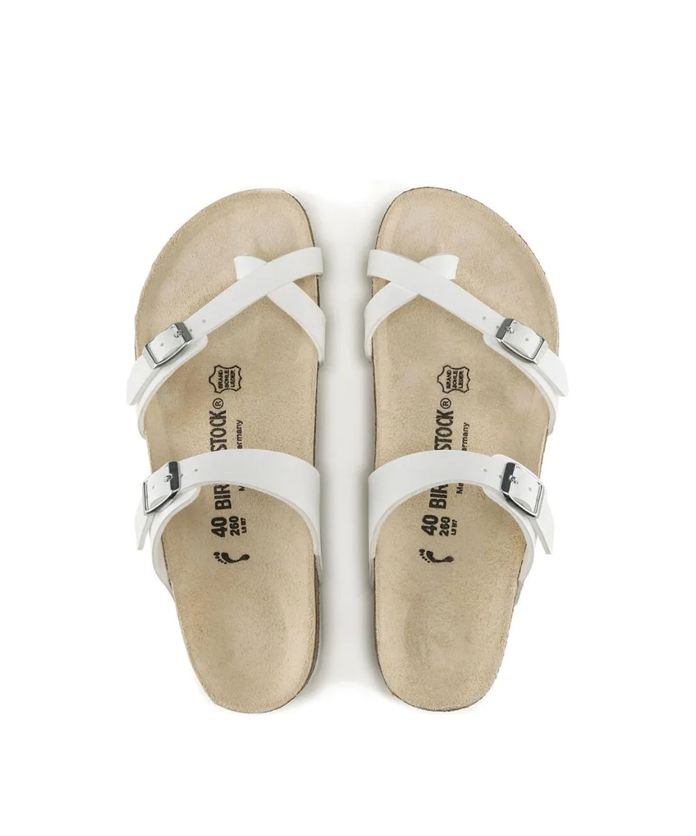 BIRKENSTOCK MAYARI REGULAR FIT IN WHITE