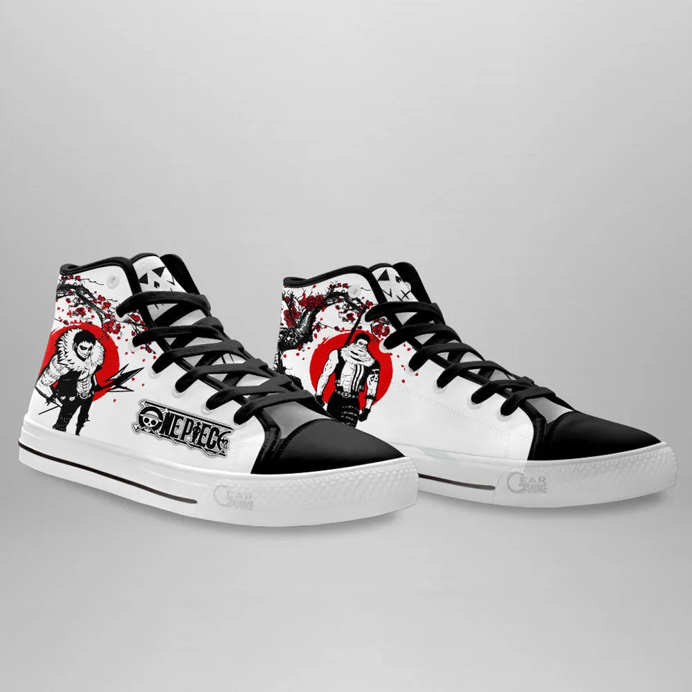 Charlotte Katakuri High Top Shoes Anime OP Sneakers Japan Style