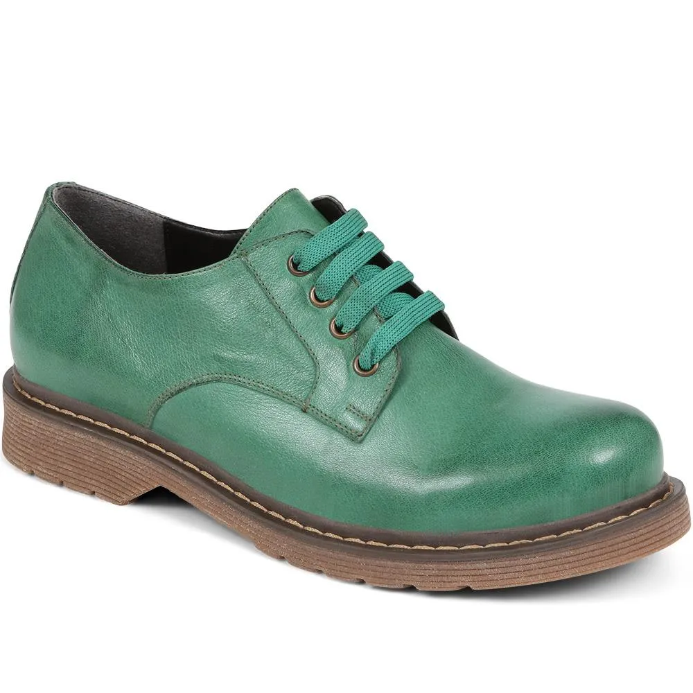 Chunky Leather Brogues - BELYNR38007 / 324 438