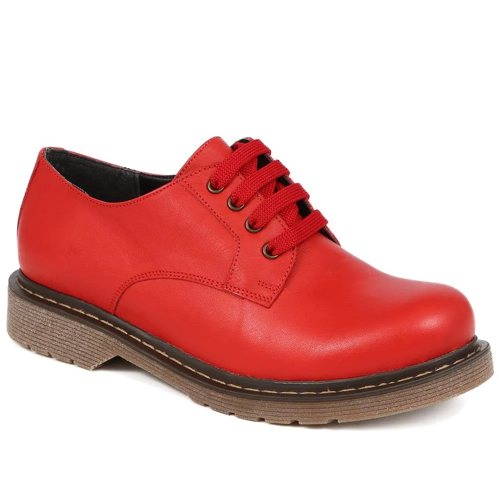 Chunky Leather Brogues - BELYNR38007 / 324 438