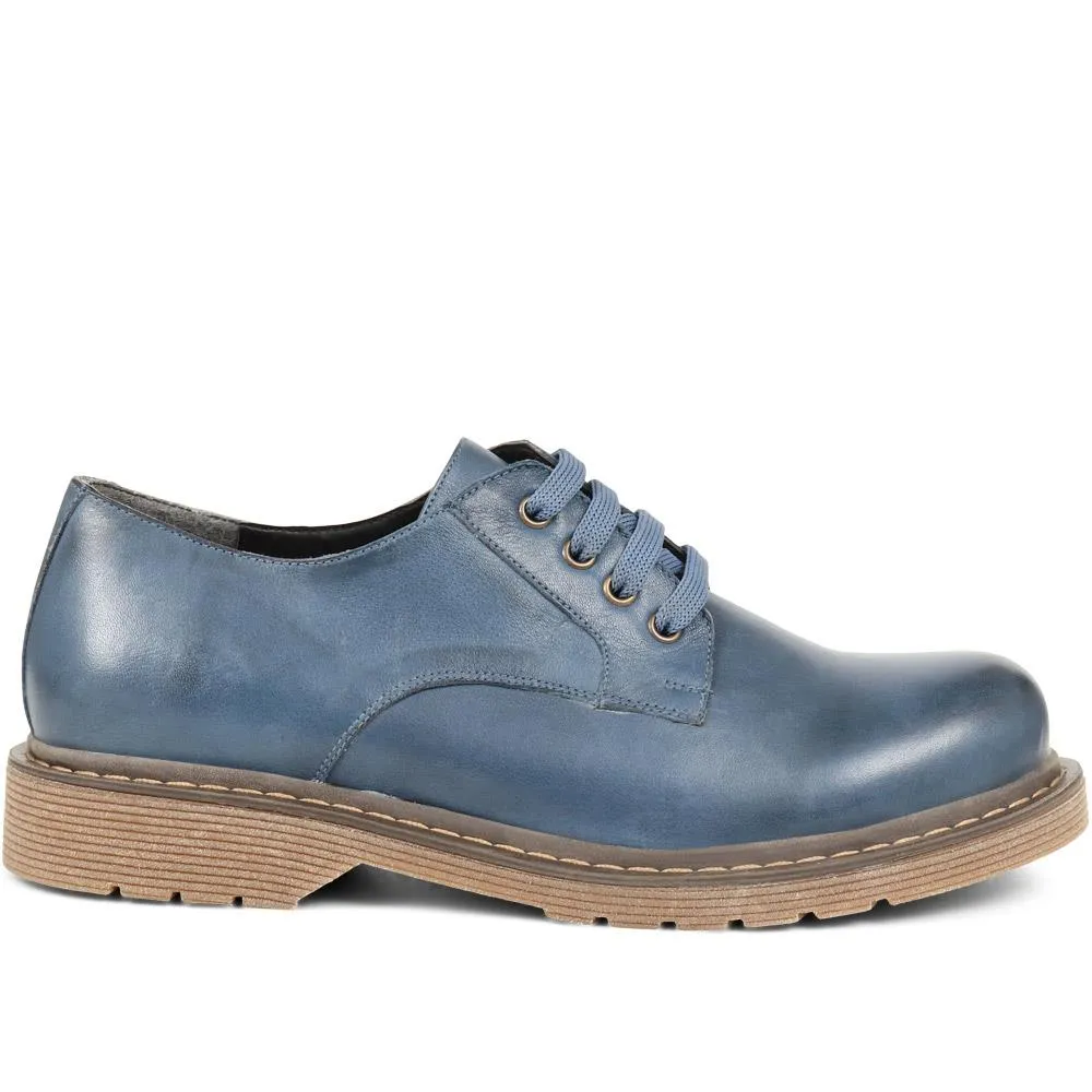 Chunky Leather Brogues - BELYNR38007 / 324 438