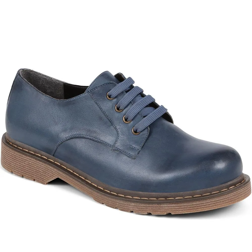 Chunky Leather Brogues - BELYNR38007 / 324 438