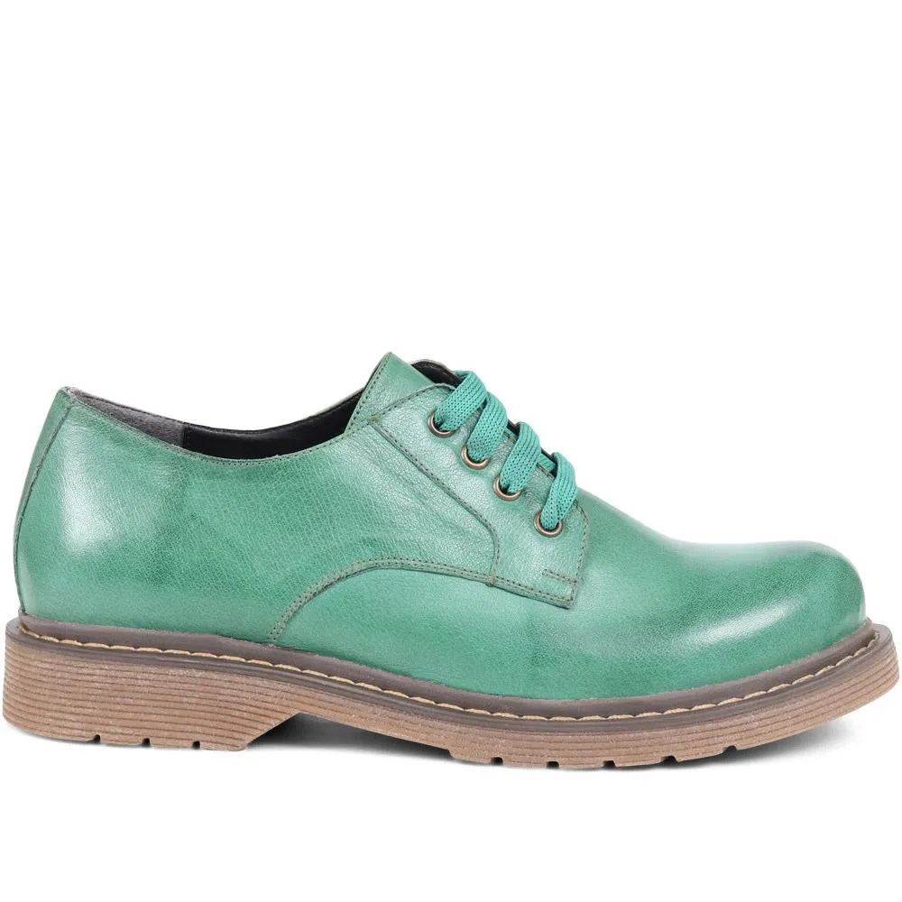 Chunky Leather Brogues - BELYNR38007 / 324 438