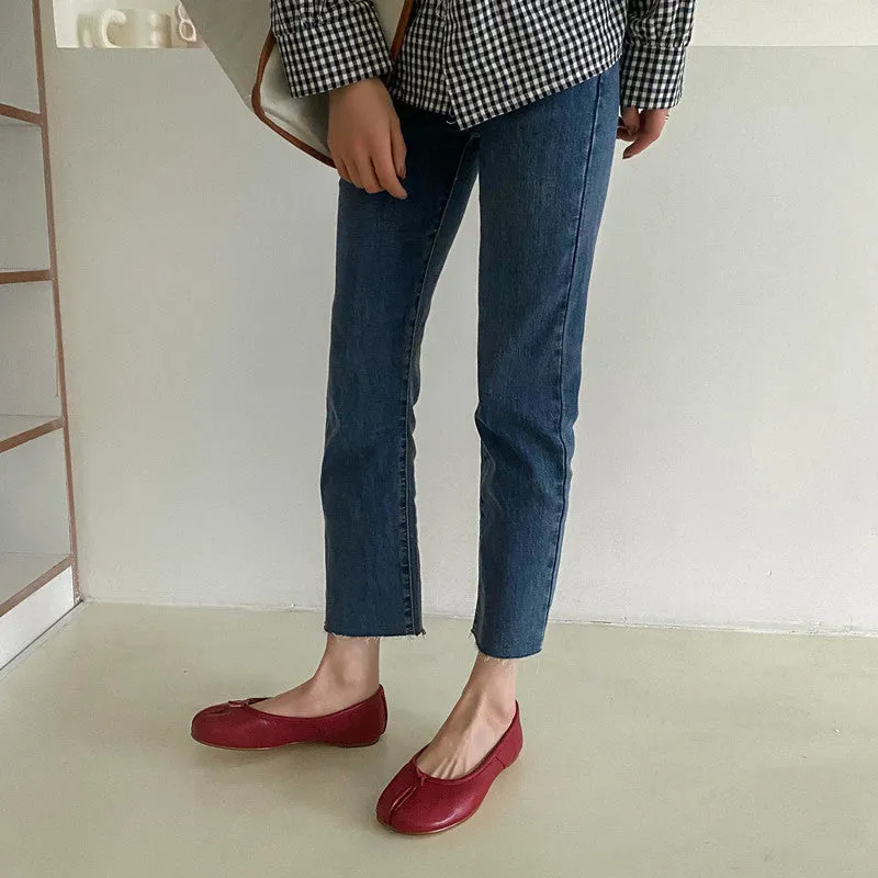 Collins Split Toe Ballet Flats
