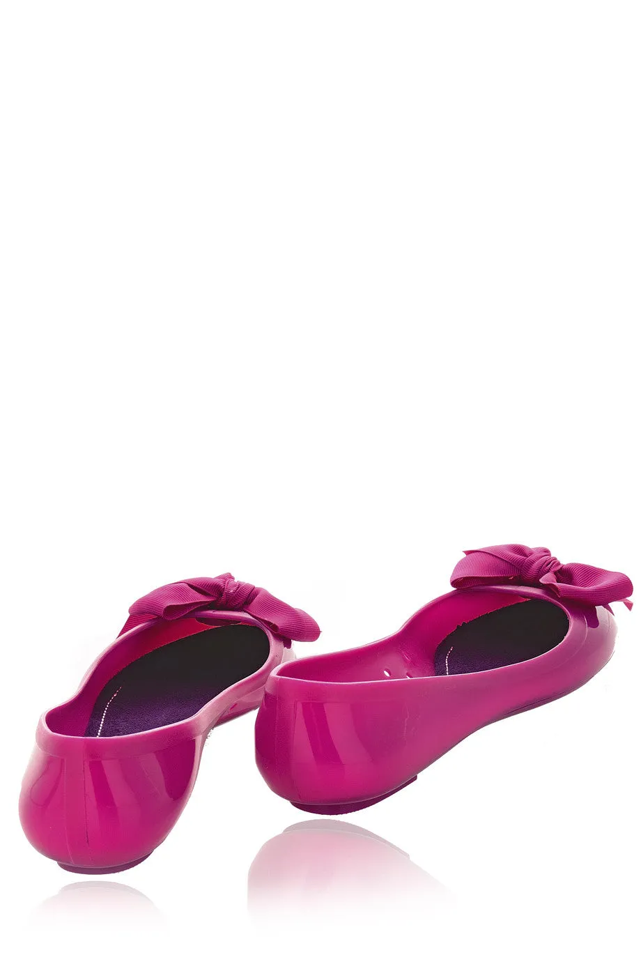 COLORS OF CALIFORNIA CHIC IN THE CITY Fuchsia Ballerinas