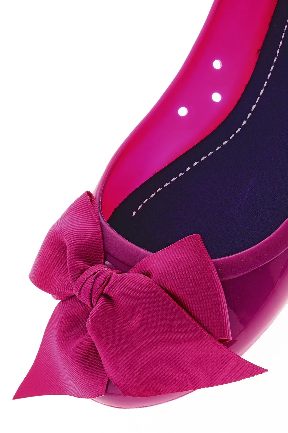 COLORS OF CALIFORNIA CHIC IN THE CITY Fuchsia Ballerinas