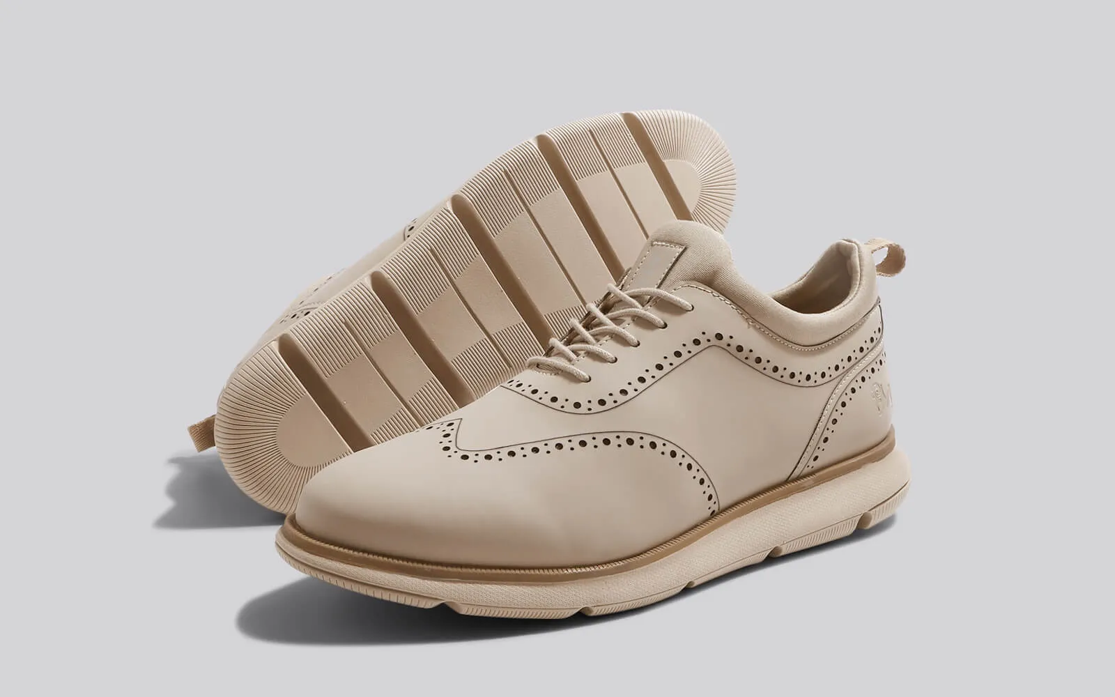 Crossover Brogues : Beige