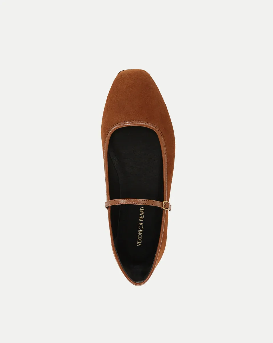 Ellie Suede Flat