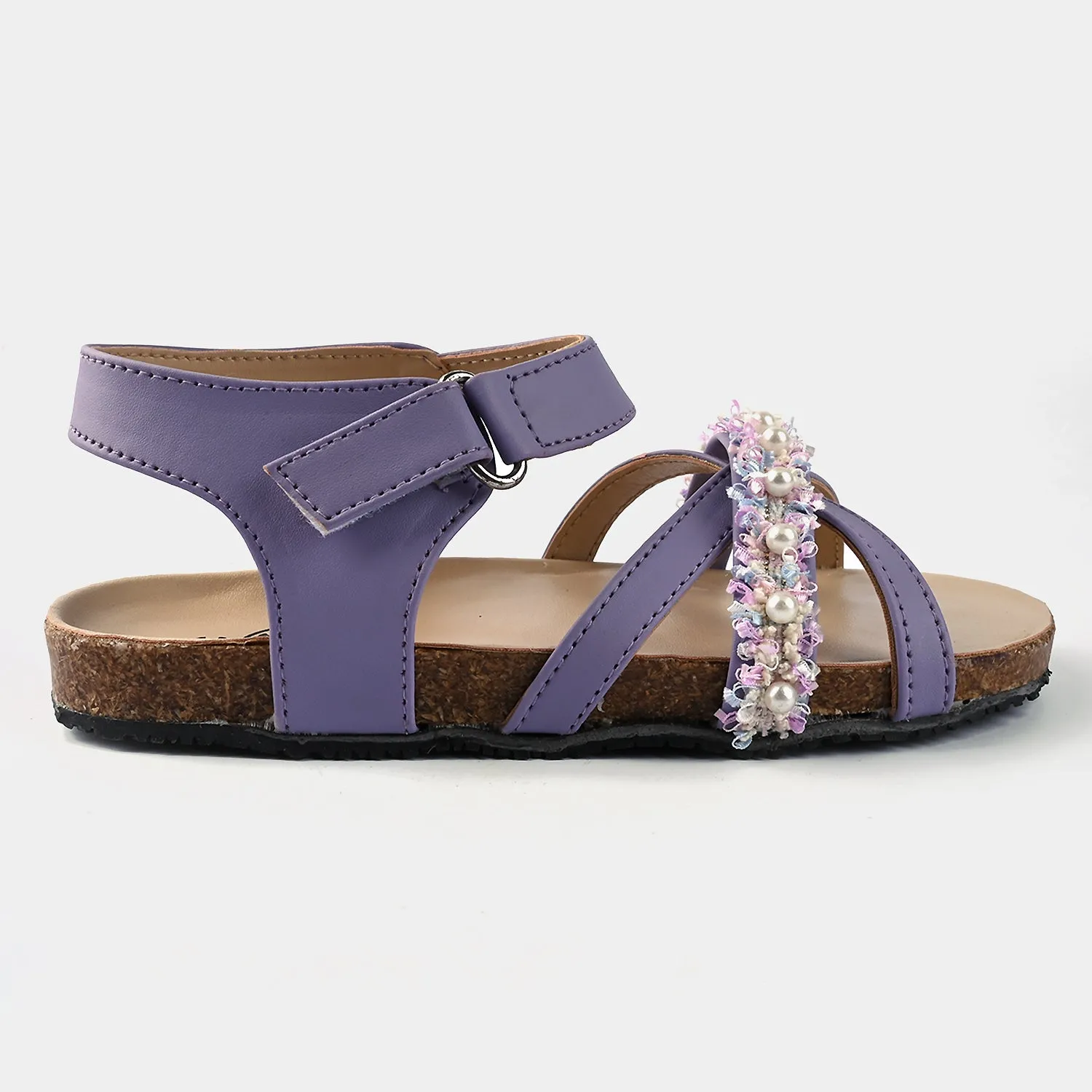 Girls Sandal 80-33-Purple