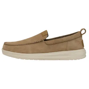 Hey Dude Wally Grip Moc Leather Tan