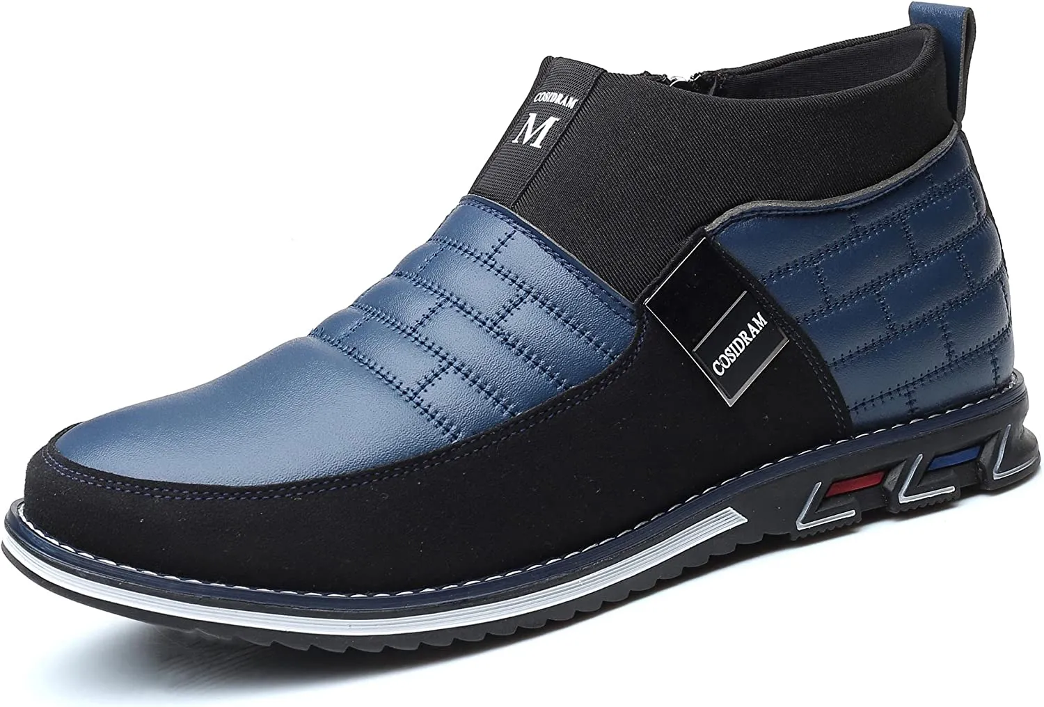 High-Top Blue Lightweight Men's Casual Shoes