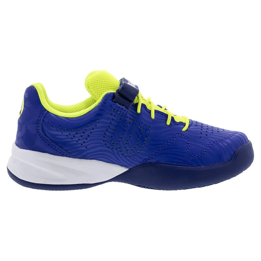 Juniors` Kaos Emo Tennis Shoes Bluing and Safety Yellow