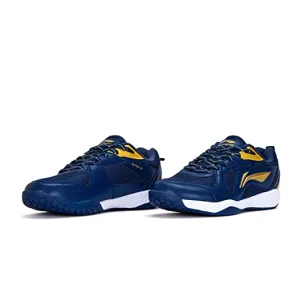 Li-Ning Ultra III Non-Marking Cushion Badminton Shoe (Navy/Gold)