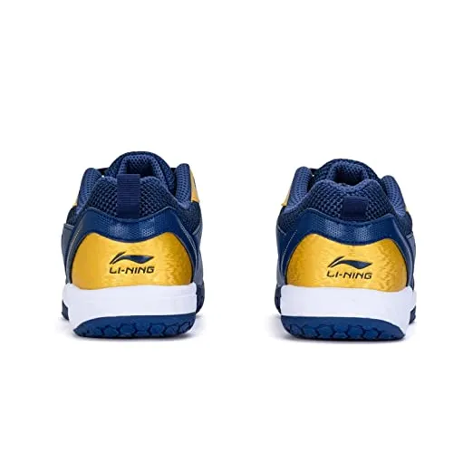 Li-Ning Ultra III Non-Marking Cushion Badminton Shoe (Navy/Gold)