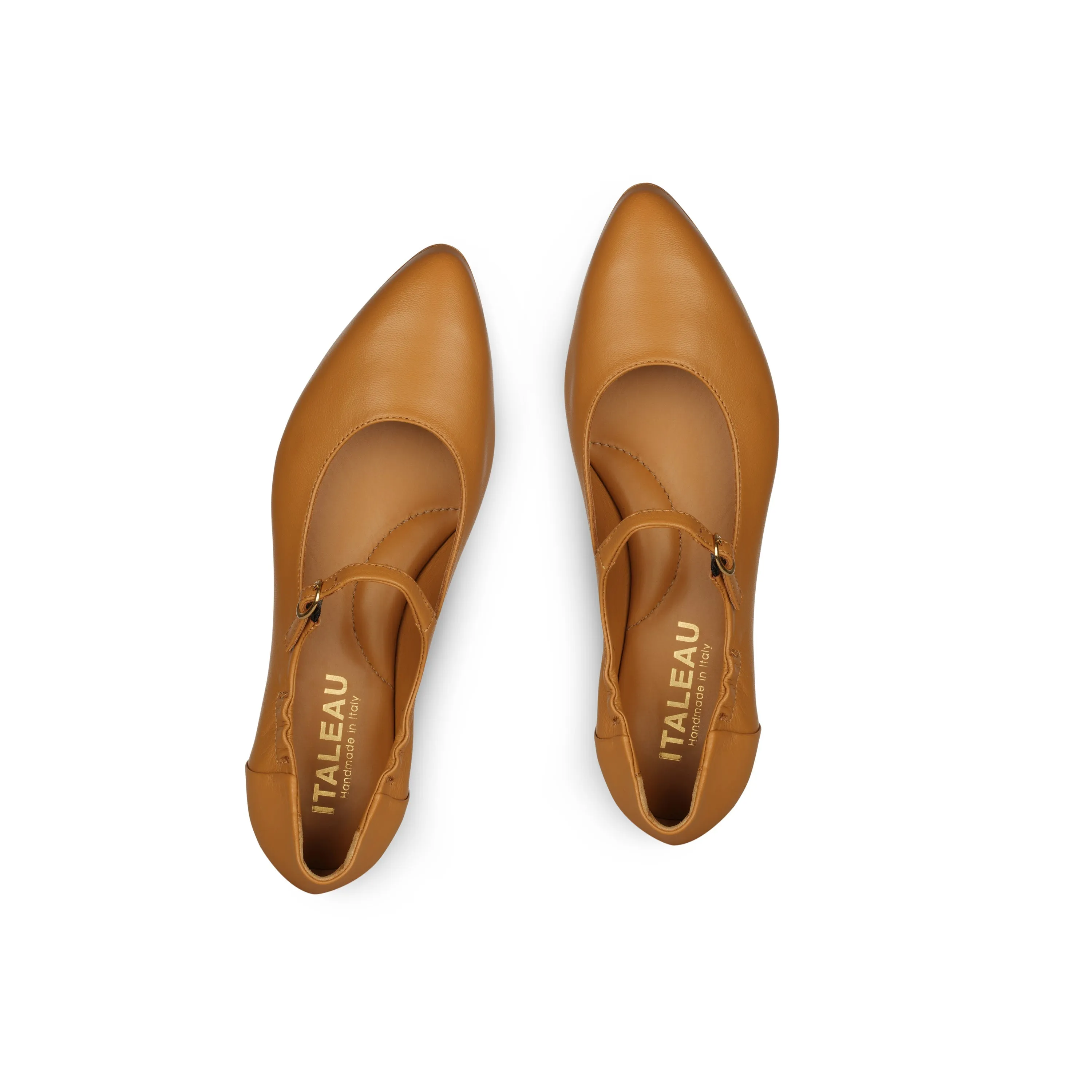 Melia Flexlite Flats Almond