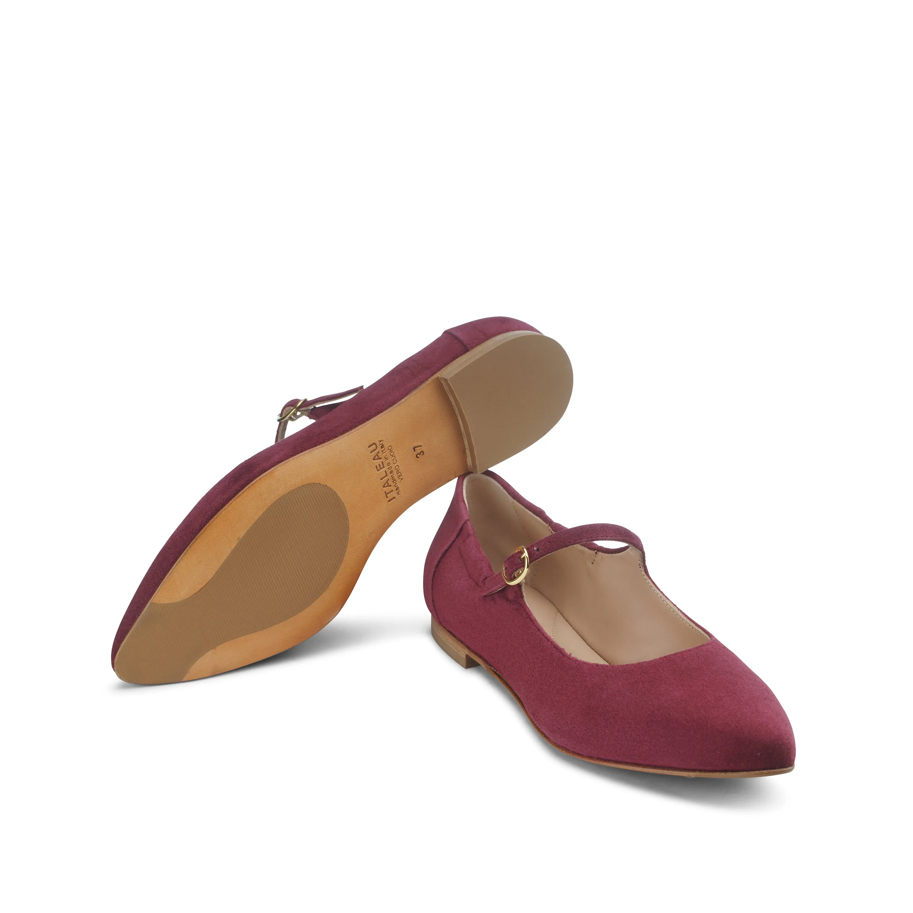 Melia Flexlite Flats Cherry