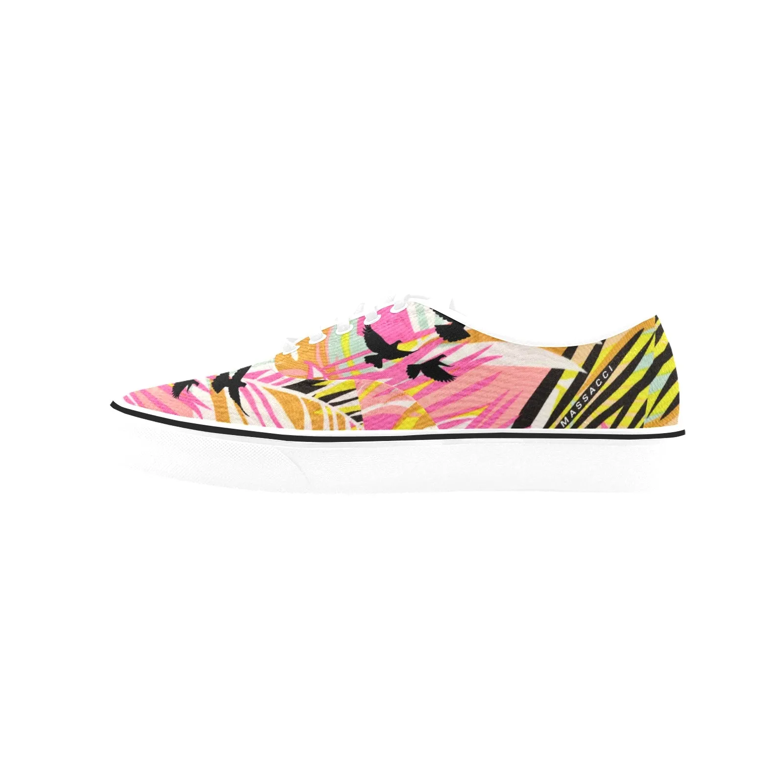 Palm Sunday, Women's Classic Canvas Low Top Sneakers