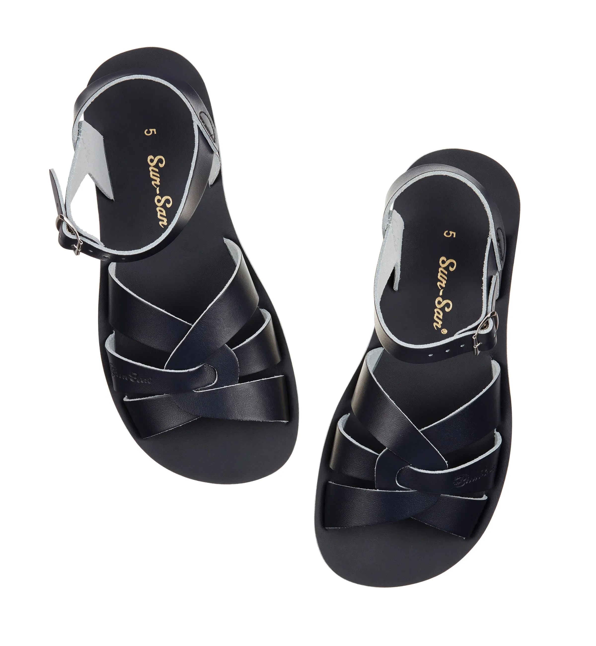 Salt-Water Swimmer Womens Navy Sandal