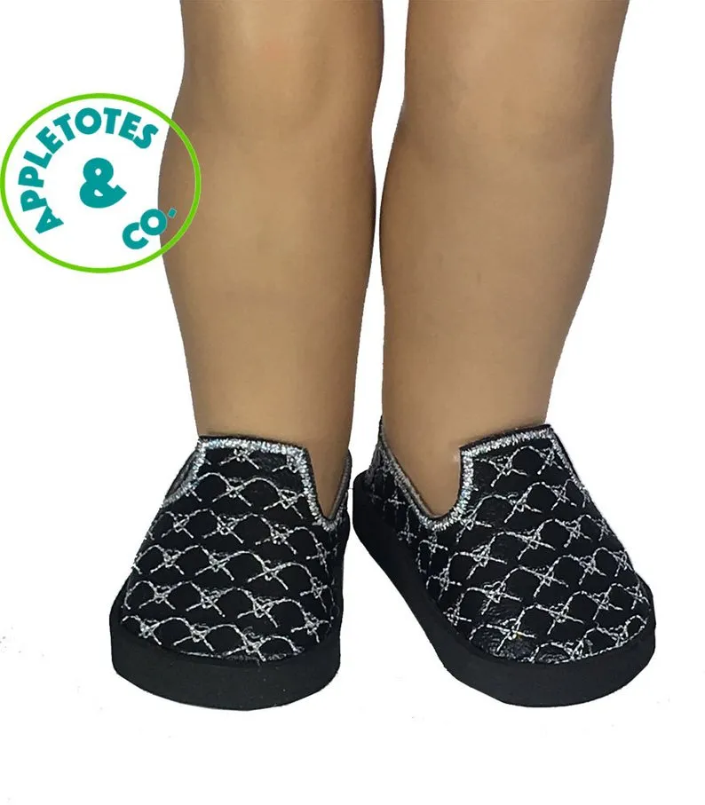 Signature Loafers ITH Embroidery Pattern for 18 Inch Dolls