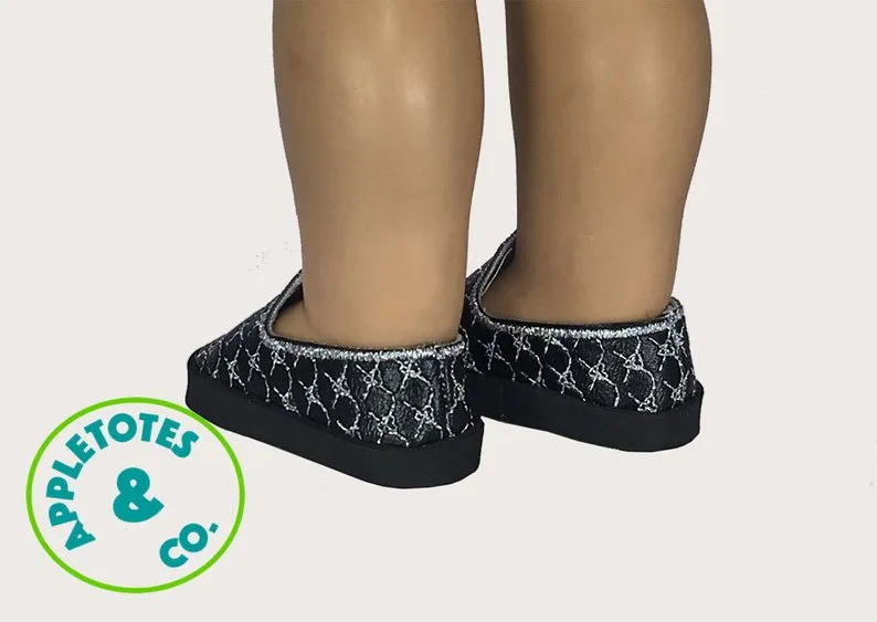 Signature Loafers ITH Embroidery Pattern for 18 Inch Dolls