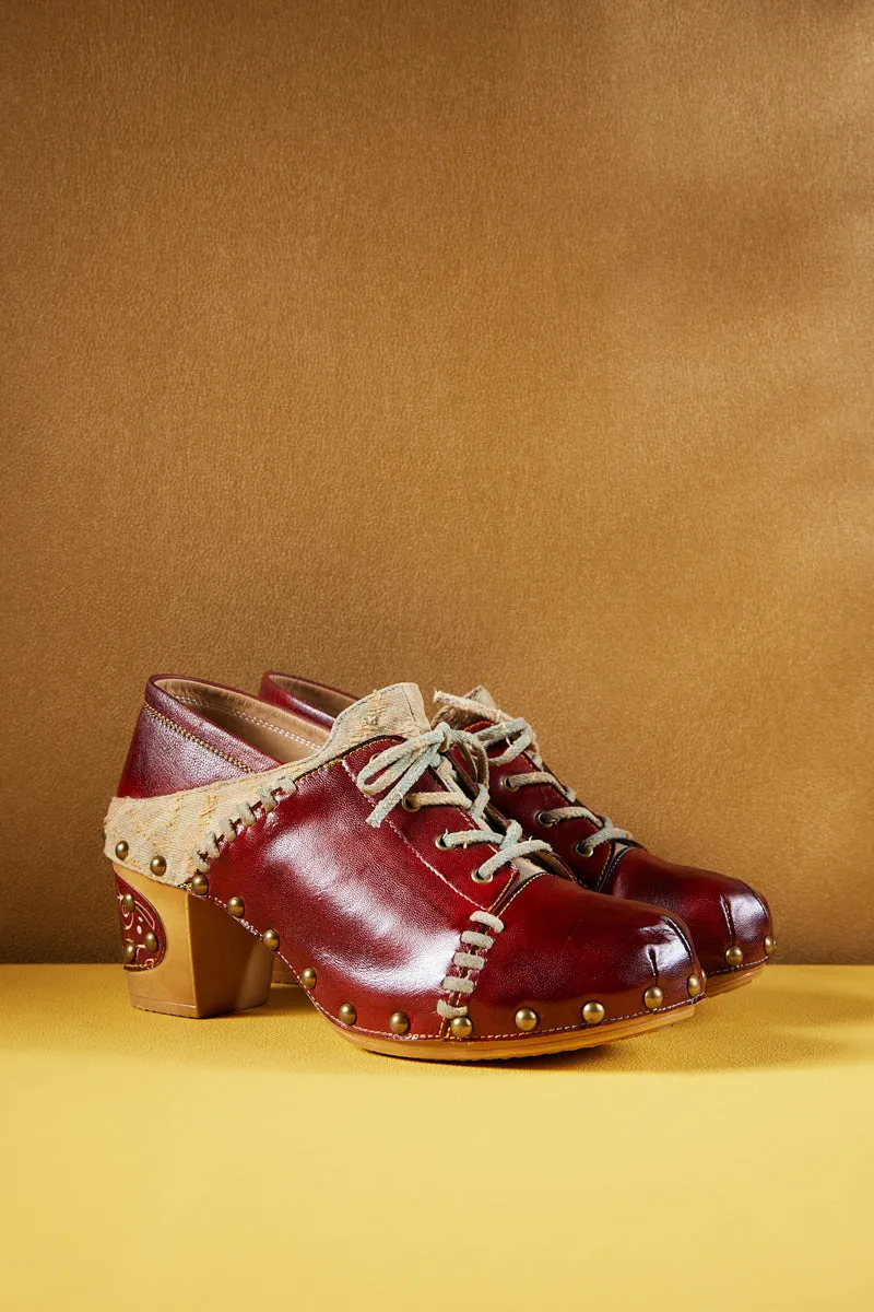 Soffia | Murray Studded Leather Ankle Boots