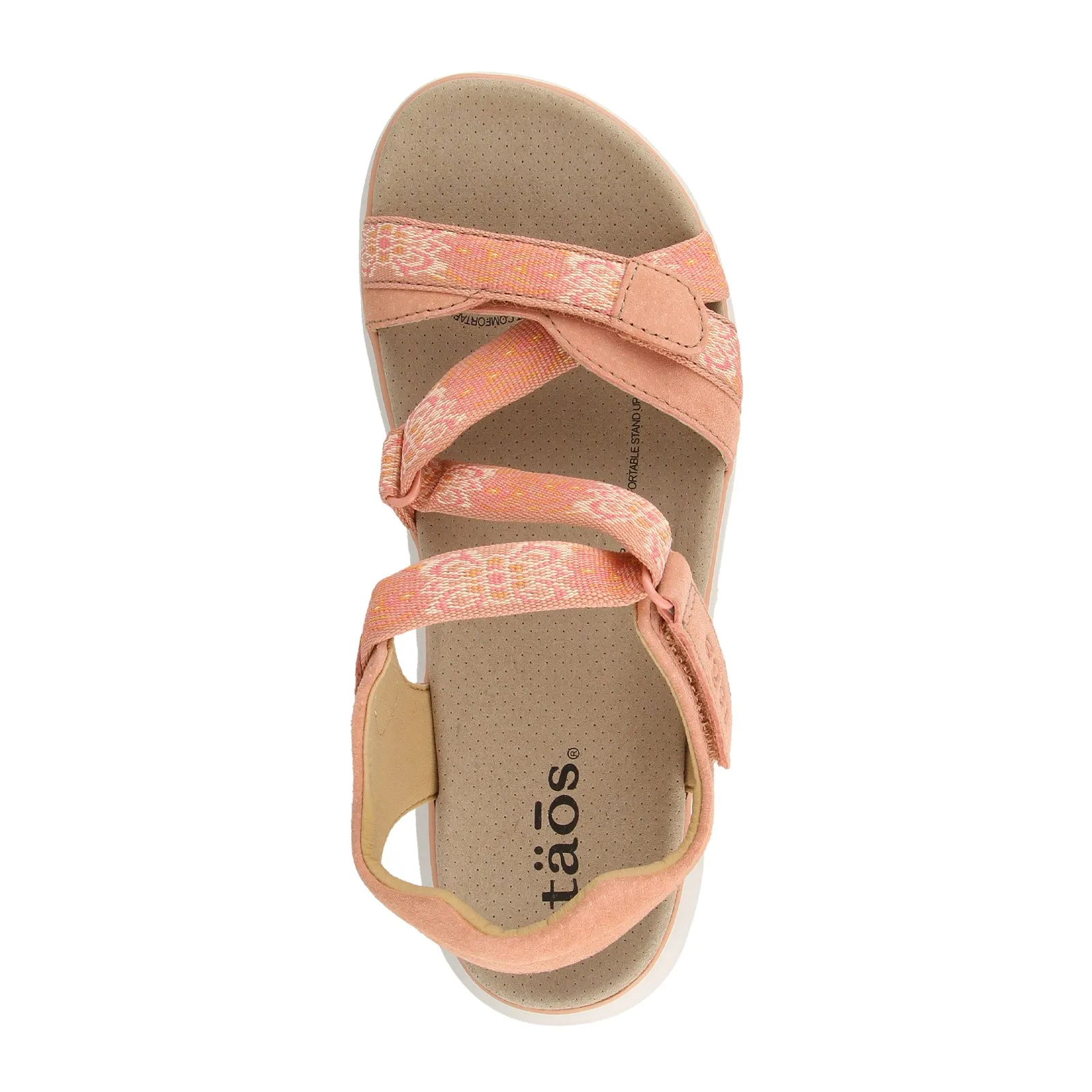 Taos Zen Active Sandal (Women) - Clay/Cantaloupe