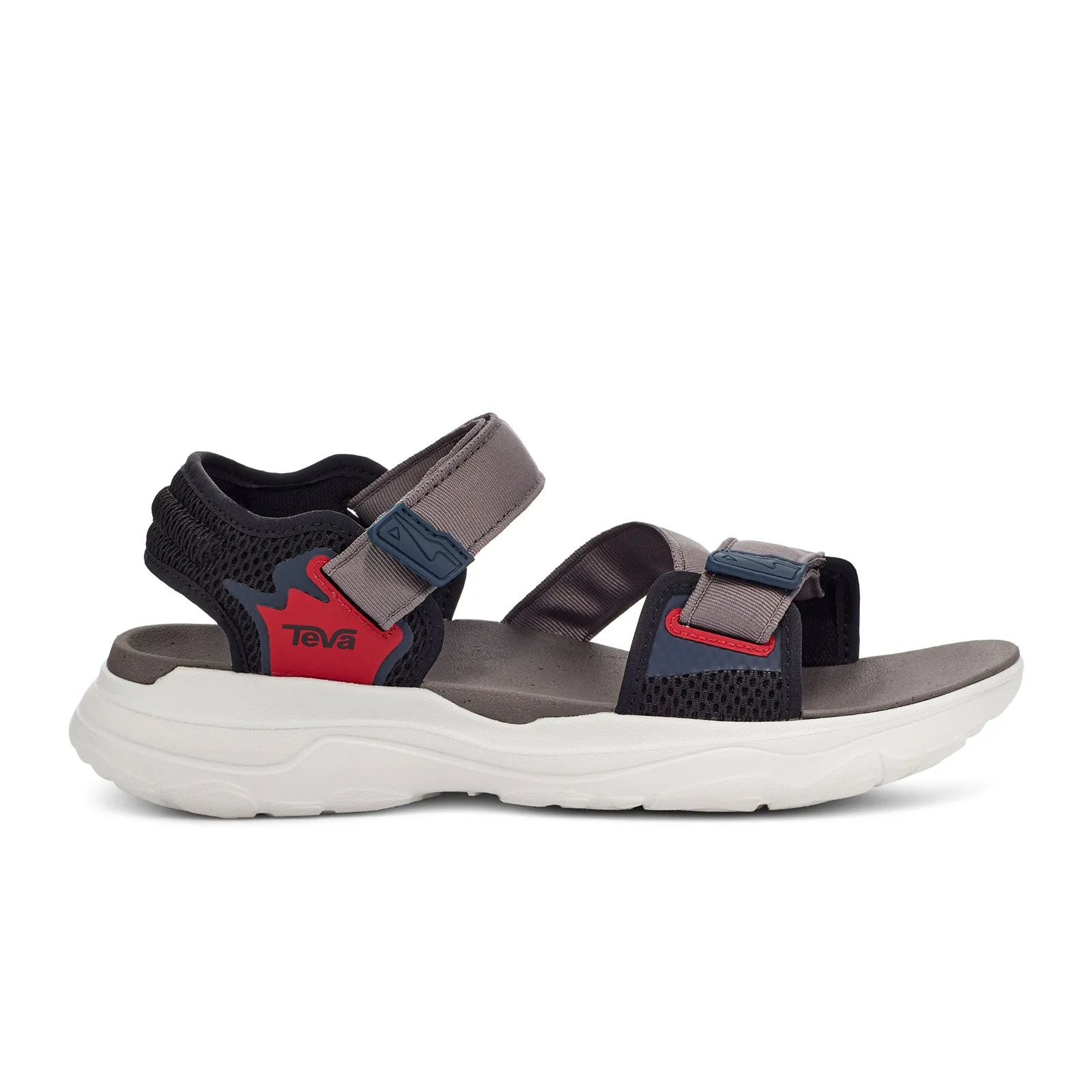 Teva Zymic Active Sandal (Men) - Grey/Red