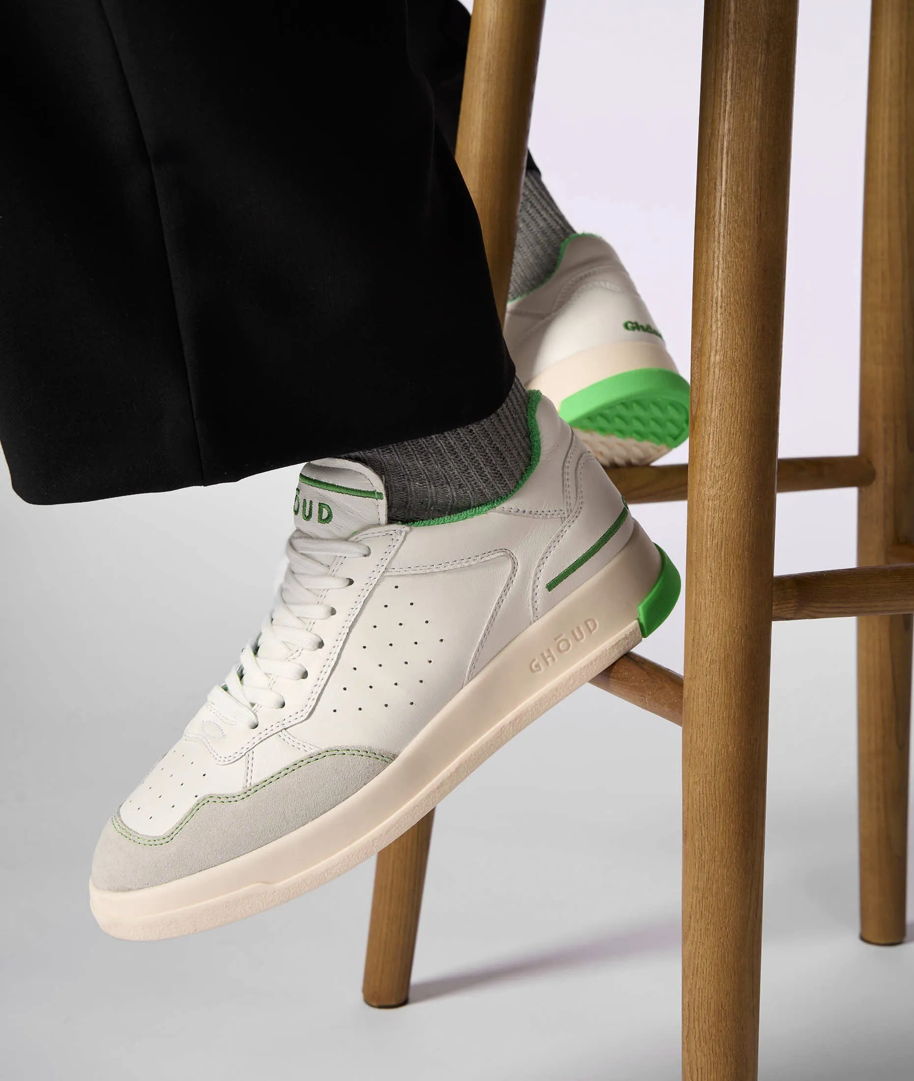 Tweener Low White Green Fluo