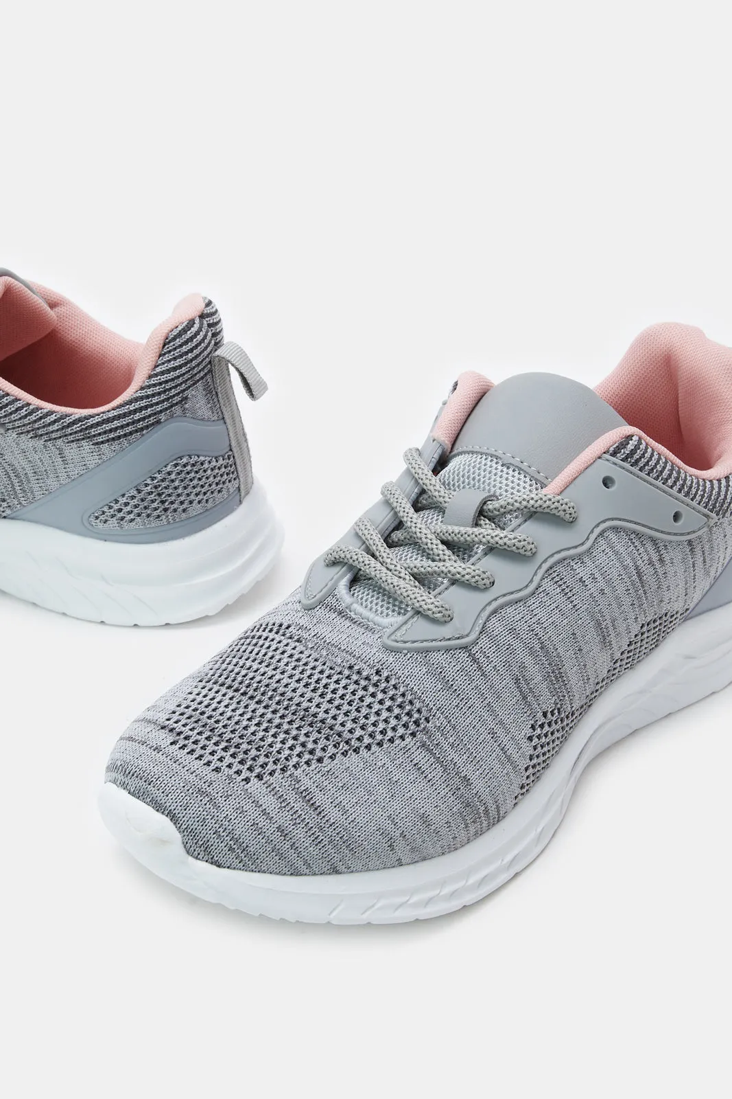 Women Grey Flykint Sneakers